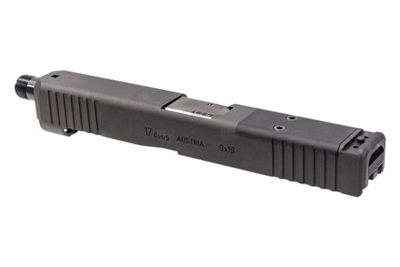 WII Tech CNC Aluminum Slide Set with Steel Threaded Barrel & Inner Barrel For Marui TM G17 G5 MOS GBBP