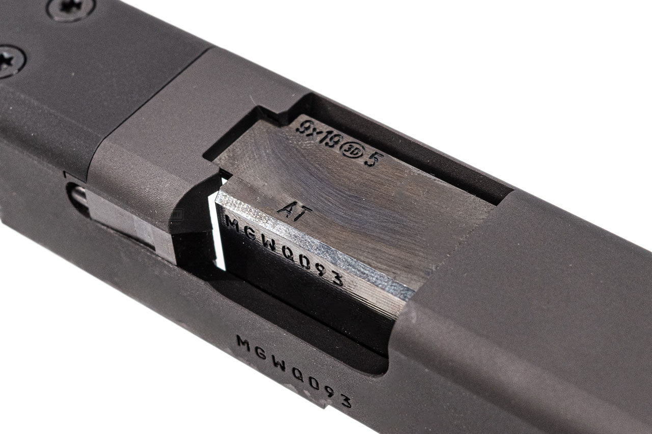 WII Tech CNC Aluminum Slide Set with Steel Threaded Barrel & Inner Barrel For Marui TM G17 G5 MOS GBBP