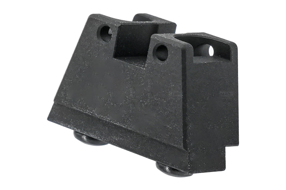 WII TECH Aluminum Fiber Optic High Rear Sight For Marui TM G17 Gen5 MOS GBBP