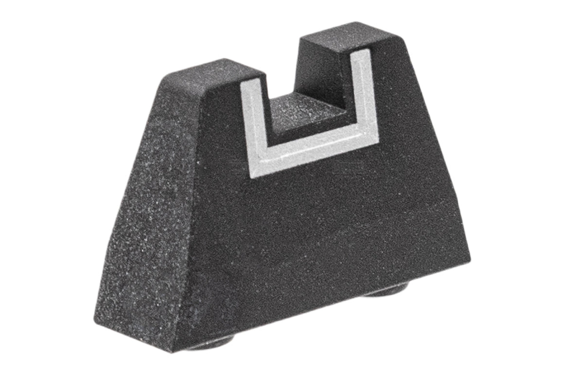 WII Tech CNC Aluminum High Rear Sight For Marui TM G17 Gen5 MOS GBBP