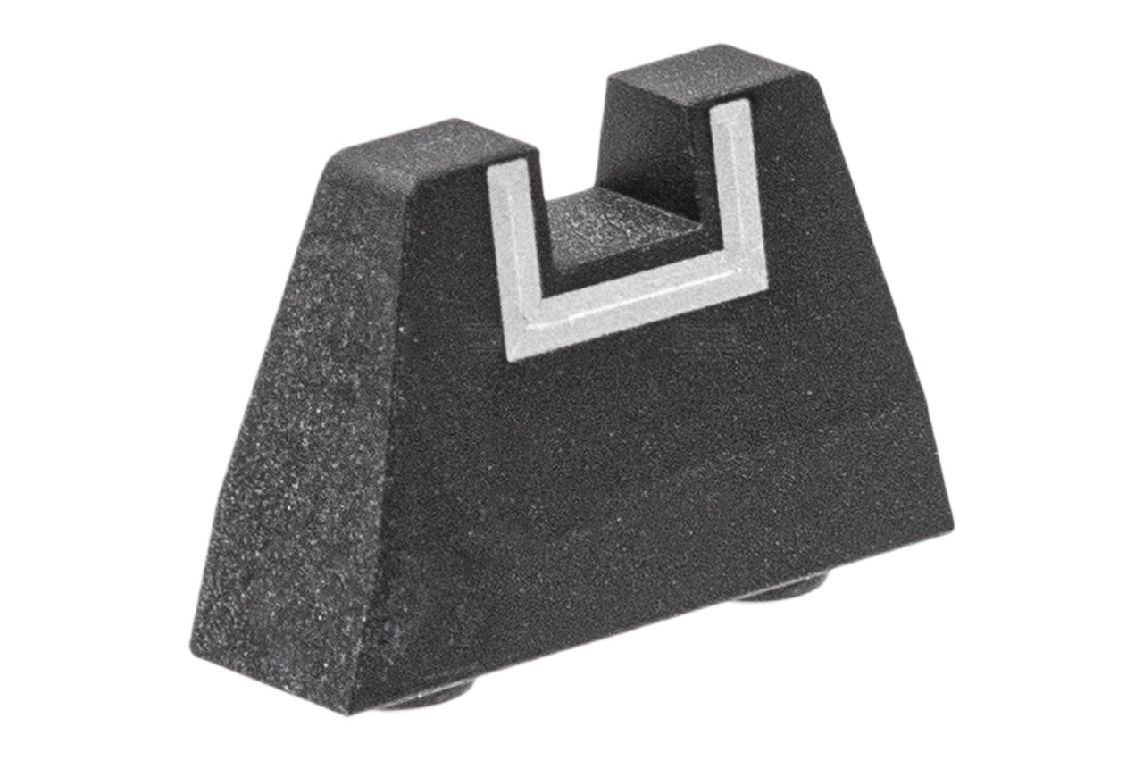 WII Tech CNC Aluminum High Rear Sight For Marui TM G17 Gen5 MOS GBBP