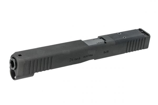 WII TECH CNC Aluminum 34 Gen5 Style Slide Set For Marui TM G17 Gen5 MOS GBBP Series