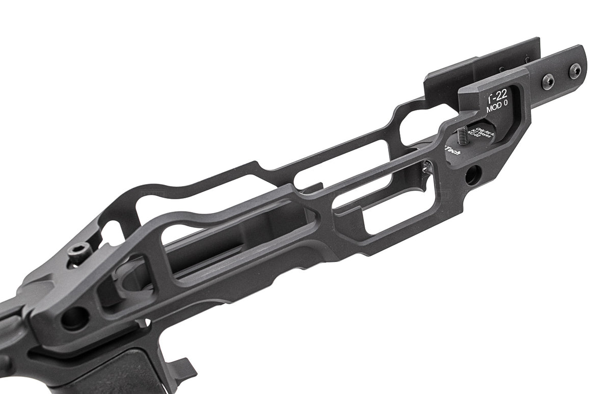 WII TECH KC02 CNC 6061 Aluminum Receiver T-22 MOD0 For KJ KC-02 GBBR