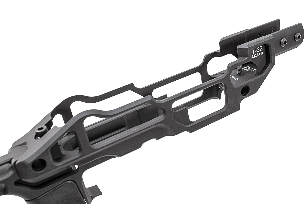 WII TECH KC02 CNC 6061 Aluminum Receiver T-22 MOD0 For KJ KC-02 GBBR
