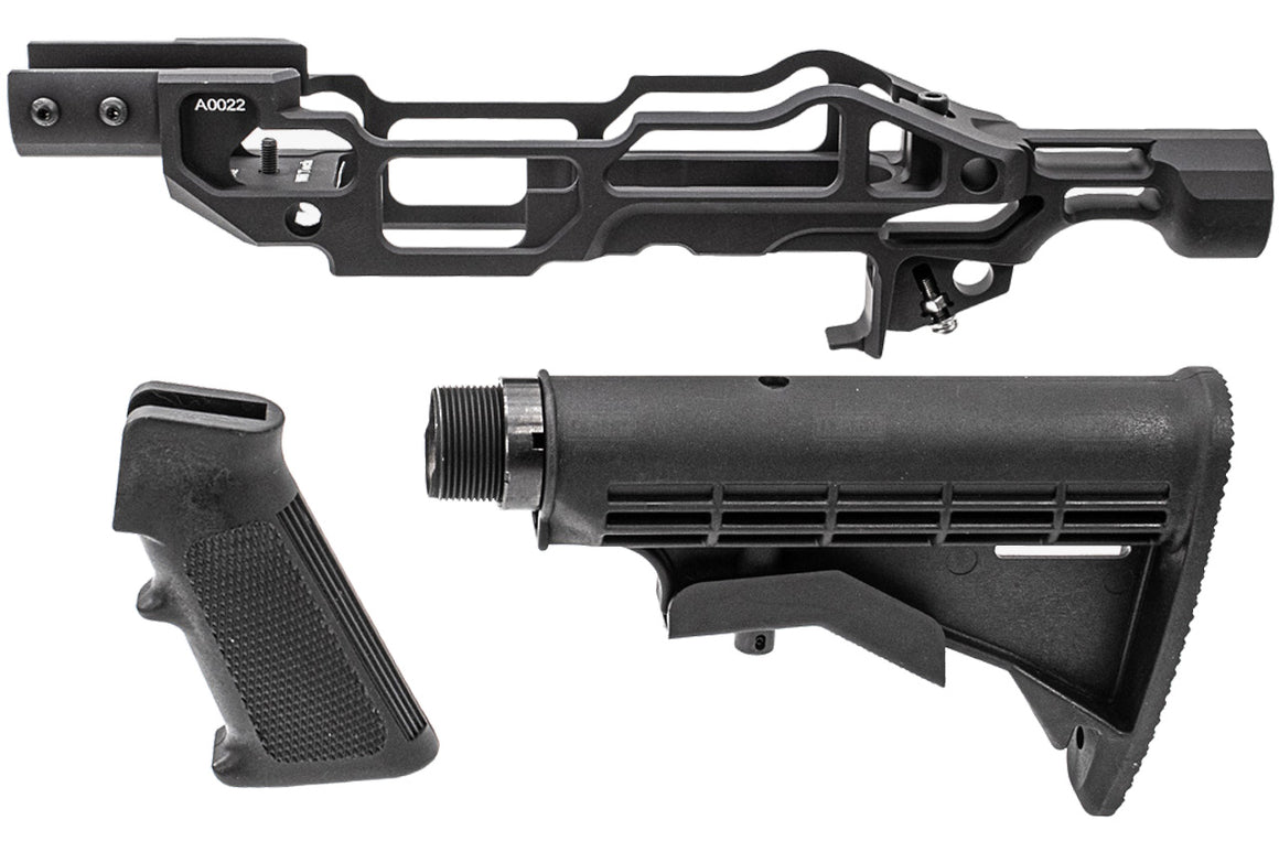 WII TECH KC02 CNC 6061 Aluminum Receiver T-22 MOD0 For KJ KC-02 GBBR