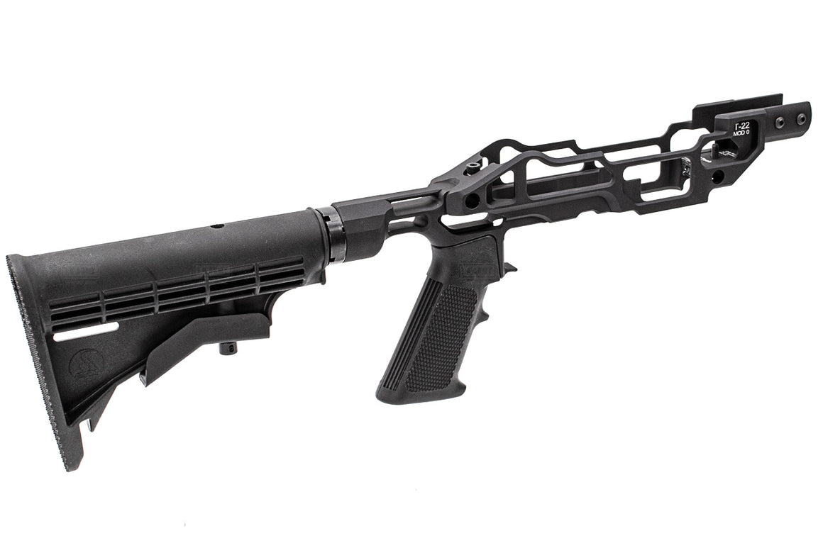 WII TECH KC02 CNC 6061 Aluminum Receiver T-22 MOD0 For KJ KC-02 GBBR