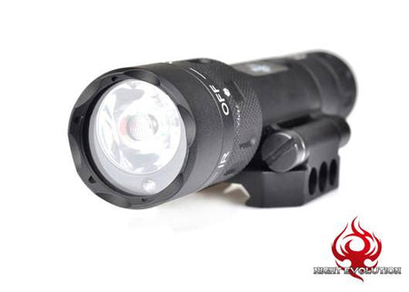 NE WMX200 Style Rotational Fold Mount Version Flashlight ( Black )