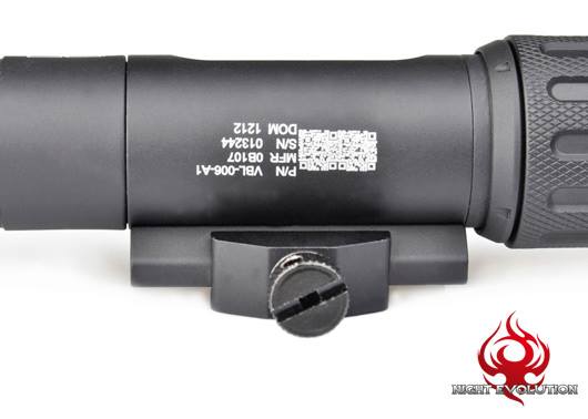 NE WMX200 Style Rotational Fold Mount Version Flashlight ( Black )