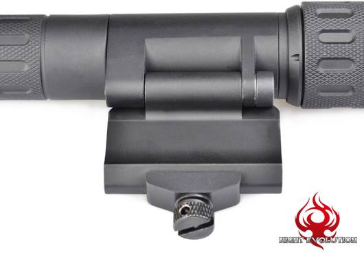 NE WMX200 Style Rotational Fold Mount Version Flashlight ( Black )