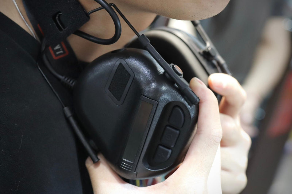 Wosport Gen 5 Noise Reduction & Sound Pick-up Tactical Headset -Tan