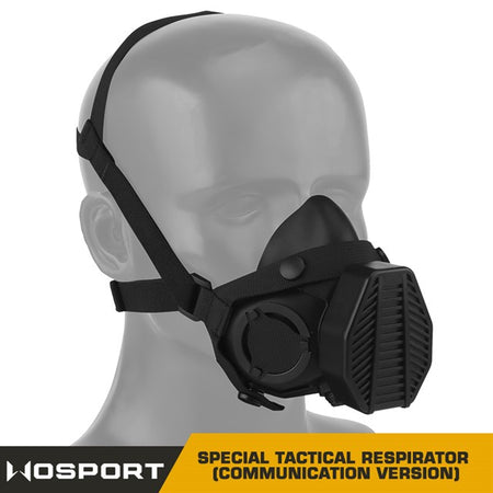 MA Special Respirator Communication Version Half Mask Airsoft ( MA-119-U )-Tan