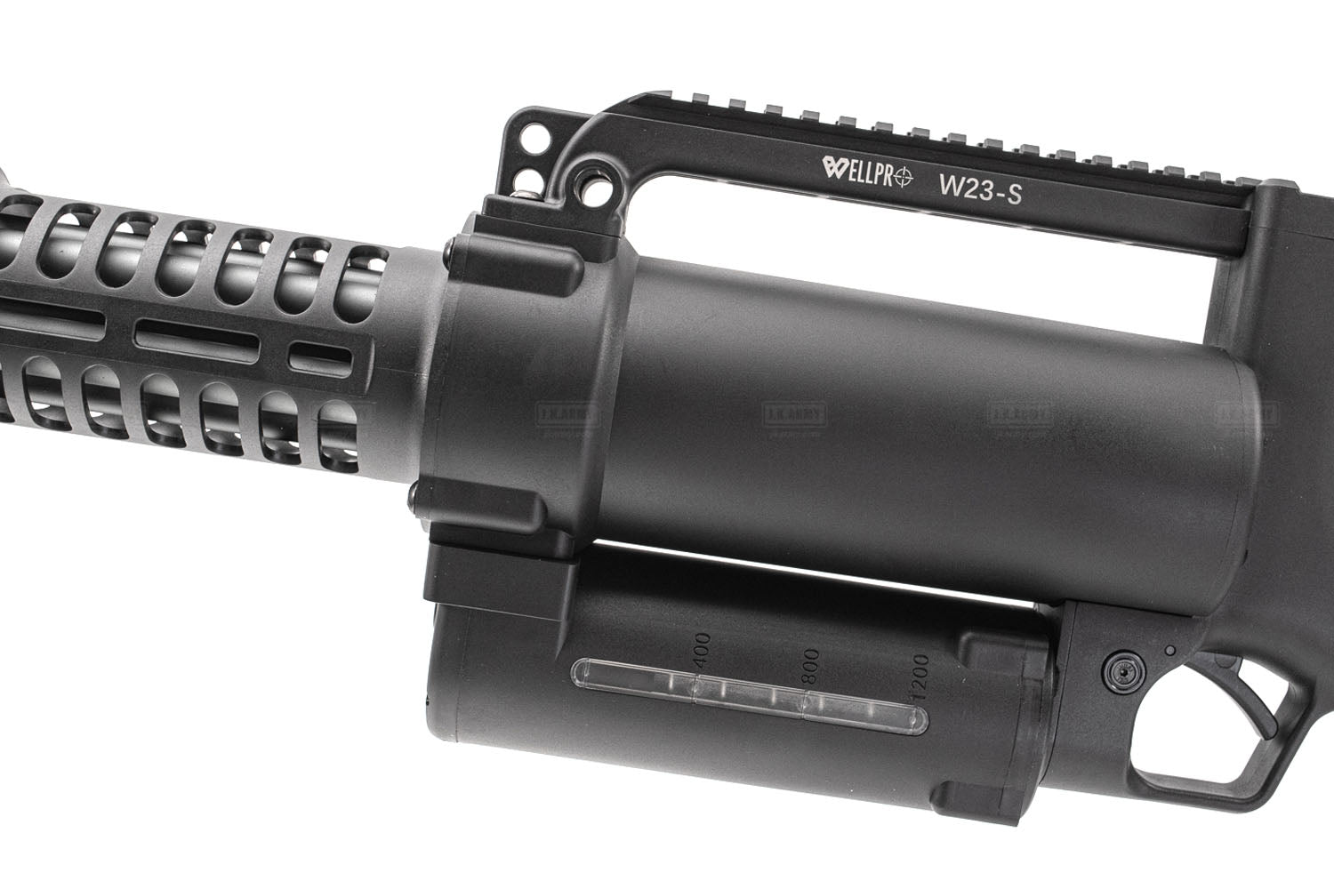 WELL PRO Micro M134 Chainsaw Electric Rotating Gatling Mini Vulcan AEG Airsoft