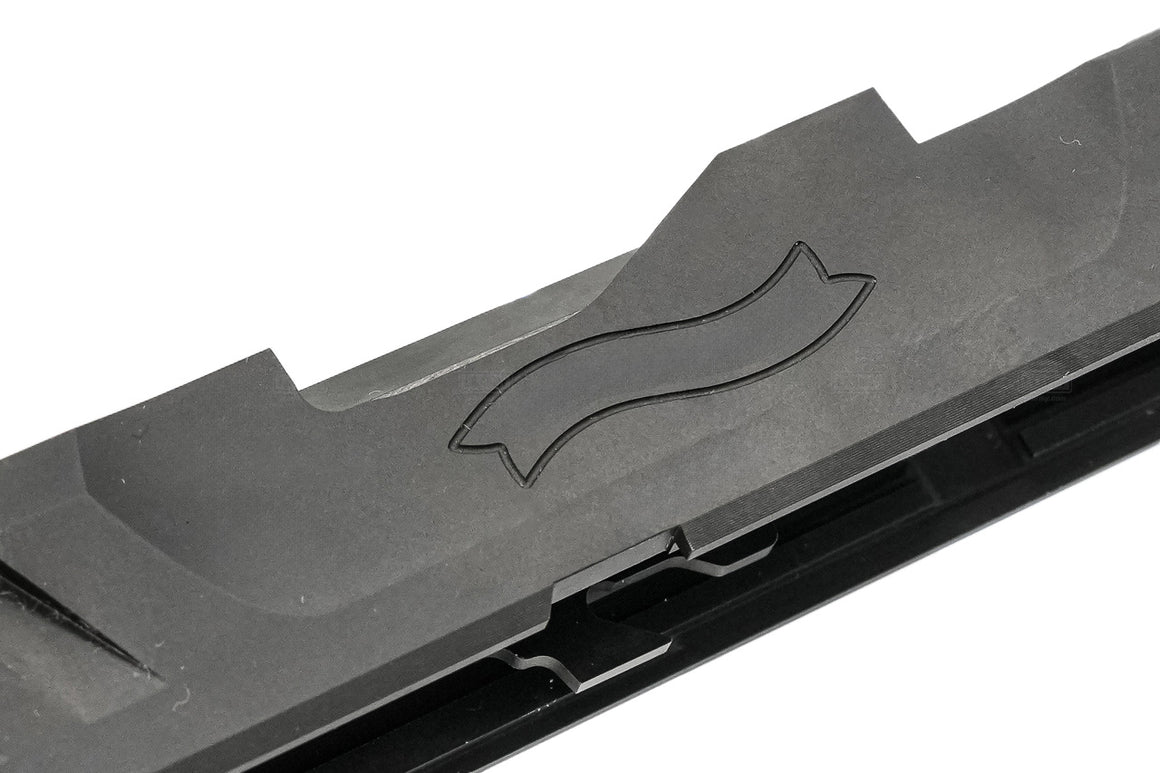 Z ARMS P14K Style Steel Slide Kit For Umarex VFC PDP GBBP ( DLC Coating )