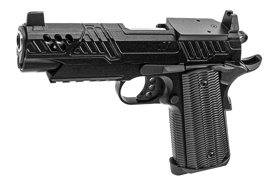 PTS ZEV X ED Brown Standard Version 1911 GBB Pistol Airsoft ( Black )