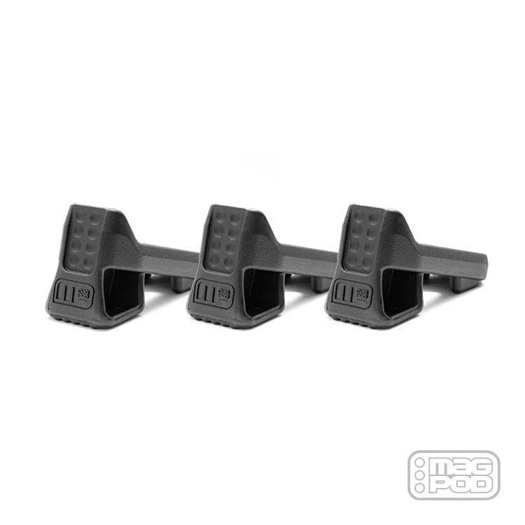 PTS MAG-POD Magazine Base Plate (Pack of 3) ( BK )